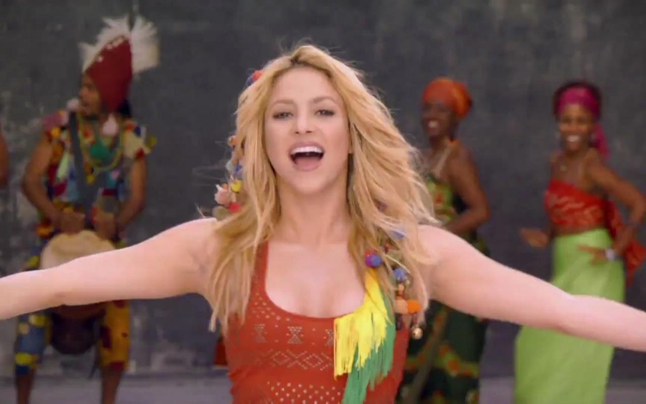 shakira 世界杯,shakira世界杯主题曲