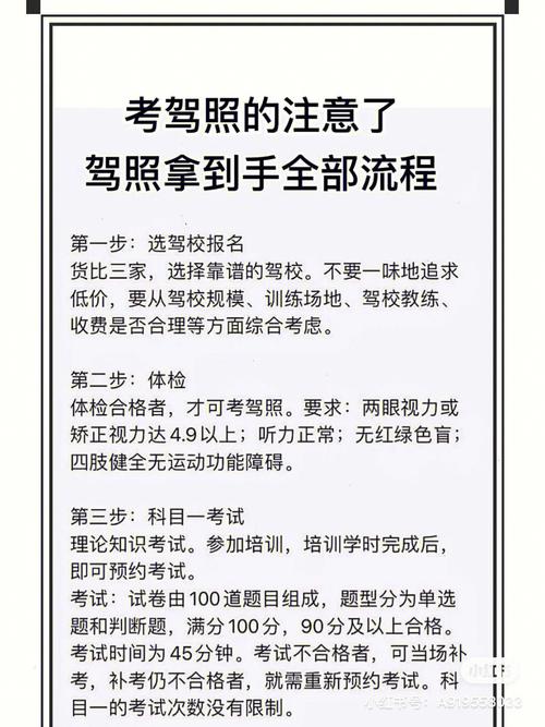 科目一考试流程步骤详解,科目一考试流程步骤详解视频