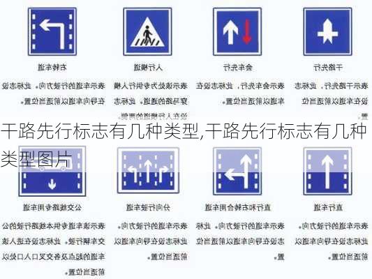 干路先行标志有几种类型,干路先行标志有几种类型图片