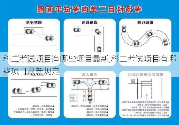 科二考试项目有哪些项目最新,科二考试项目有哪些项目最新规定