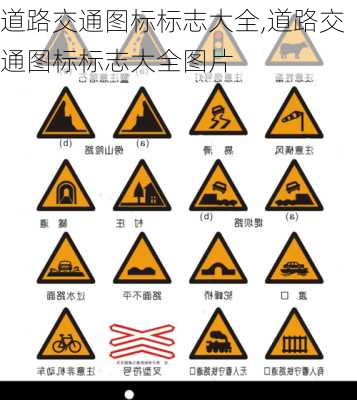 道路交通图标标志大全,道路交通图标标志大全图片