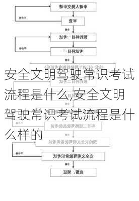 安全文明驾驶常识考试流程是什么,安全文明驾驶常识考试流程是什么样的