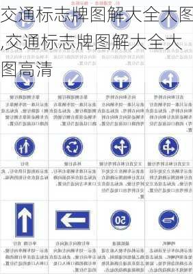 交通标志牌图解大全大图,交通标志牌图解大全大图高清