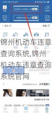 锦州机动车违章查询系统,锦州机动车违章查询系统官网