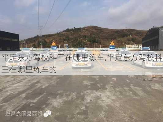 平定东方驾校科三在哪里练车,平定东方驾校科三在哪里练车的