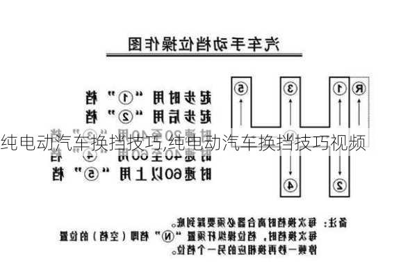 纯电动汽车换挡技巧,纯电动汽车换挡技巧视频