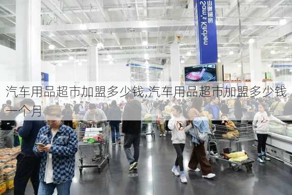 汽车用品超市加盟多少钱,汽车用品超市加盟多少钱一个月