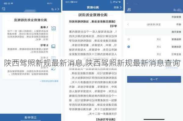 陕西驾照新规最新消息,陕西驾照新规最新消息查询