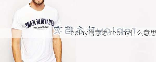 replay啥意思,replay什么意思