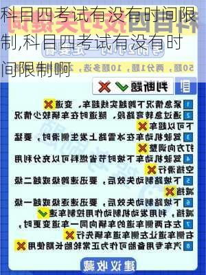 科目四考试有没有时间限制,科目四考试有没有时间限制啊