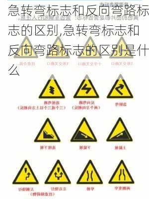 急转弯标志和反向弯路标志的区别,急转弯标志和反向弯路标志的区别是什么