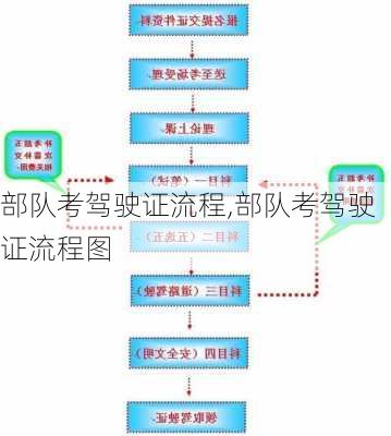 部队考驾驶证流程,部队考驾驶证流程图