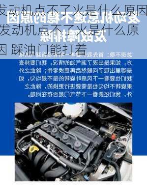 发动机点不了火是什么原因,发动机点不了火是什么原因 踩油门能打着