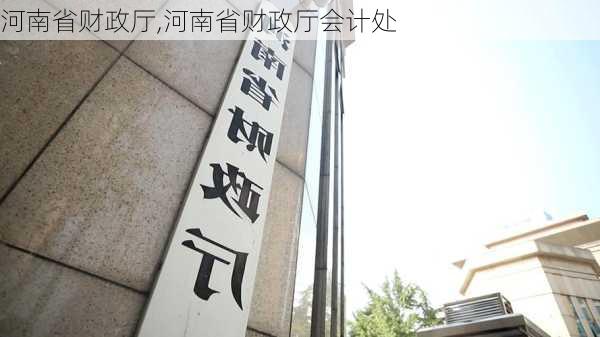 河南省财政厅,河南省财政厅会计处