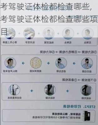 考驾驶证体检都检查哪些,考驾驶证体检都检查哪些项目