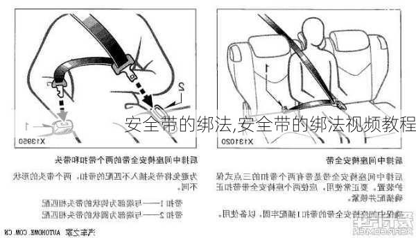 安全带的绑法,安全带的绑法视频教程