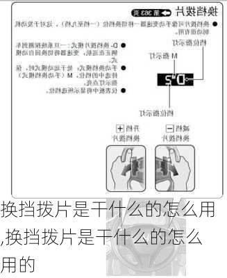 换挡拨片是干什么的怎么用,换挡拨片是干什么的怎么用的