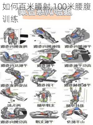 如何百米腰射,100米腰腹训练