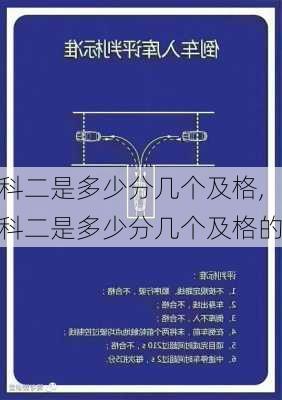 科二是多少分几个及格,科二是多少分几个及格的