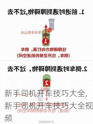 新手司机开车技巧大全,新手司机开车技巧大全视频