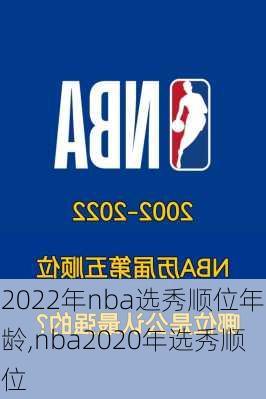 2022年nba选秀顺位年龄,nba2020年选秀顺位