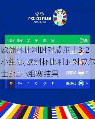 欧洲杯比利时对威尔士3:2小组赛,欧洲杯比利时对威尔士3:2小组赛结果