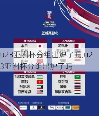 u23亚洲杯分组出炉了吗,u23亚洲杯分组出炉了吗