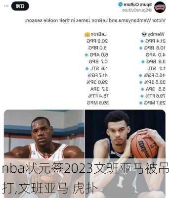 nba状元签2023文班亚马被吊打,文班亚马 虎扑