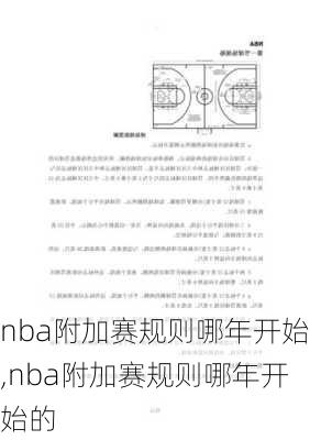 nba附加赛规则哪年开始,nba附加赛规则哪年开始的