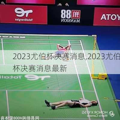 2023尤伯杯决赛消息,2023尤伯杯决赛消息最新