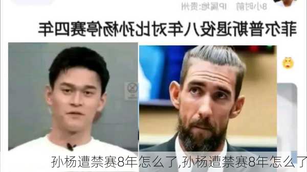 孙杨遭禁赛8年怎么了,孙杨遭禁赛8年怎么了