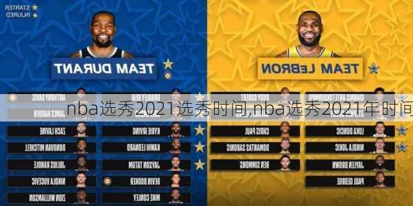 nba选秀2021选秀时间,nba选秀2021年时间