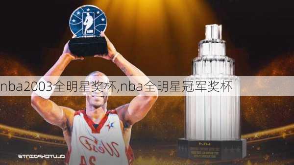 nba2003全明星奖杯,nba全明星冠军奖杯