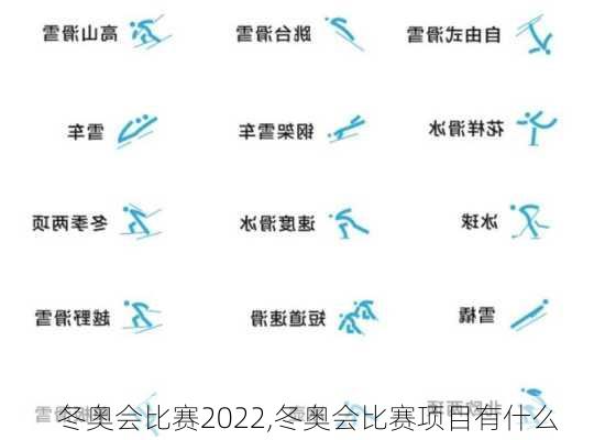 冬奥会比赛2022,冬奥会比赛项目有什么